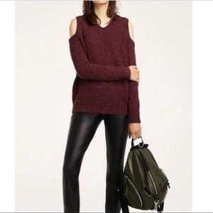 NWT Rebecca Minkoff Page Cold Shoulder Sweater